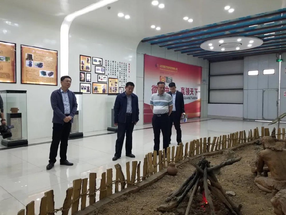 東營(yíng)市河口區(qū)工信局楊學(xué)剛局長(zhǎng)一行來(lái)公司參觀(guān)考察